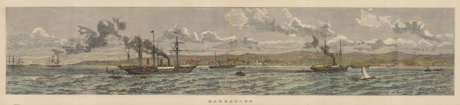 Illustrated London News (ILN), Barbados - Bridgetown, 1888