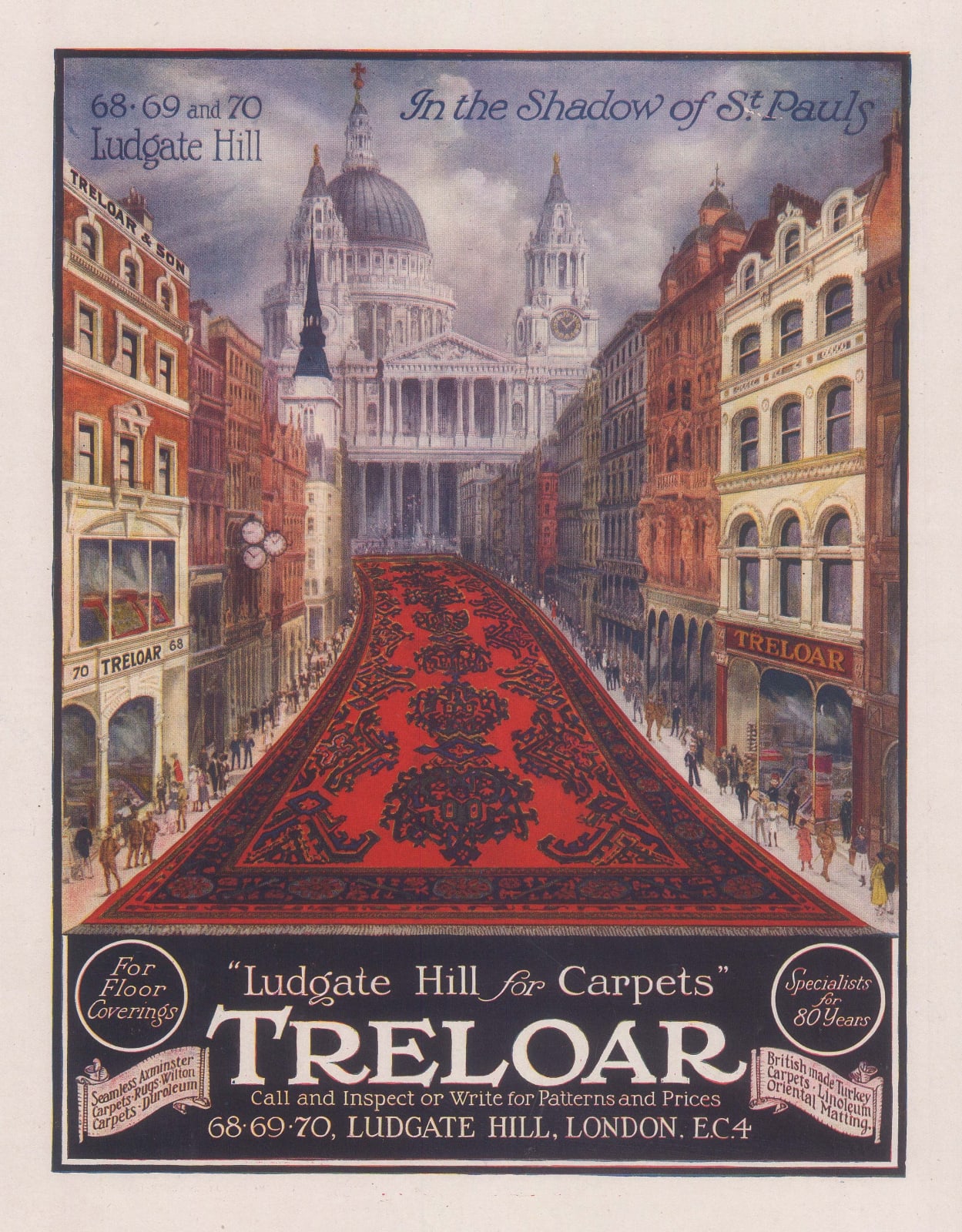The Sphere, Carpets - Treloar Carpets, 1918