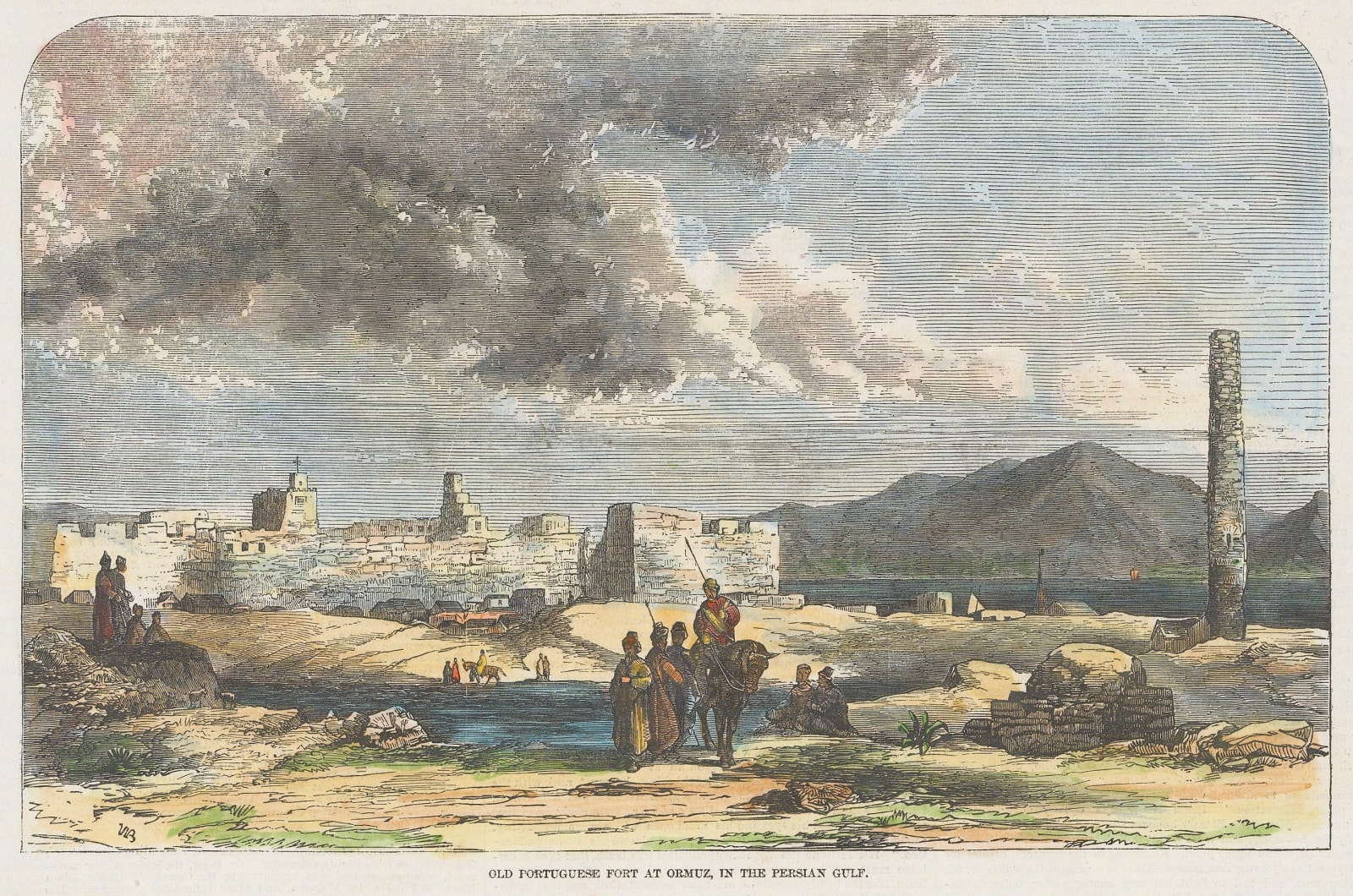 Illustrated London News (ILN), Iran - Hormuz Island, 1857