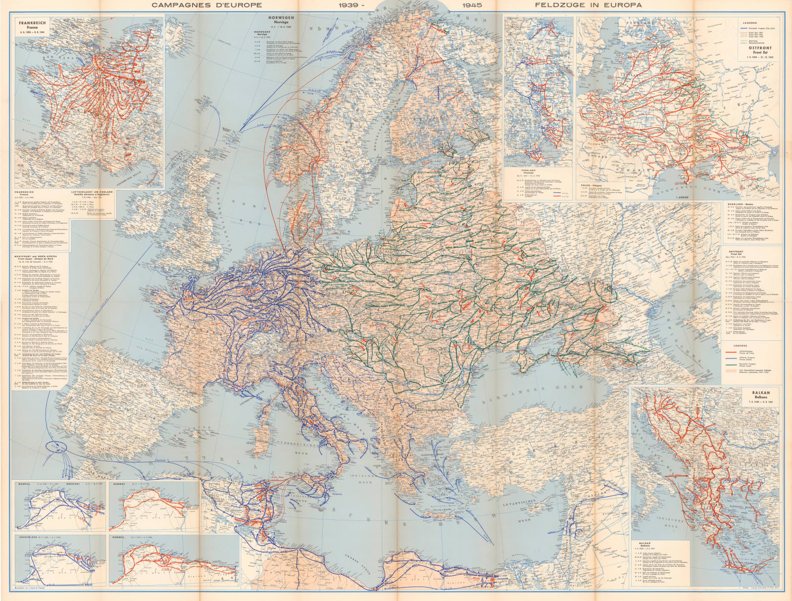 Erwin Tschudi, Europe during World War II, 1947 c