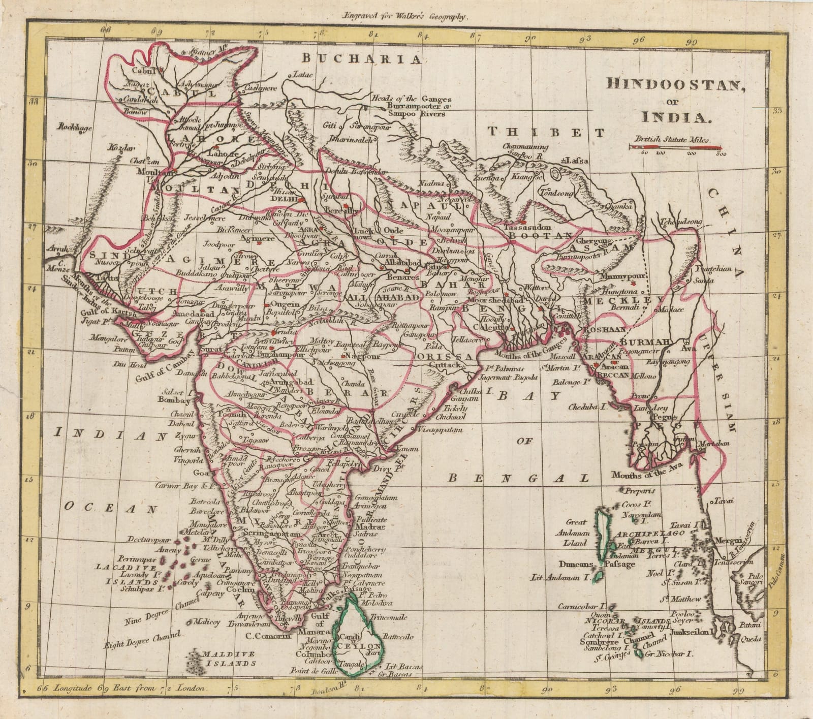 Samuel Walker, Hindoostan, 1798 c.