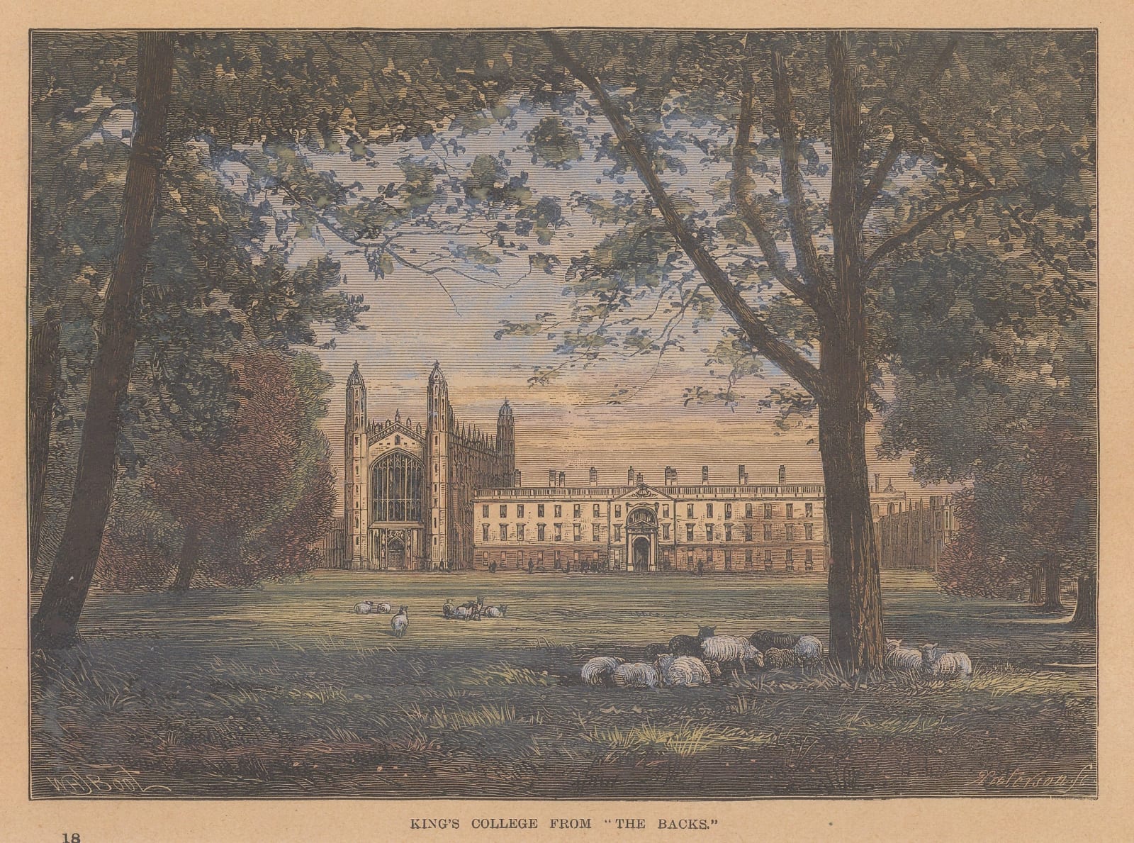 Cassell & Co., Cambridge University - Kings College, 1898