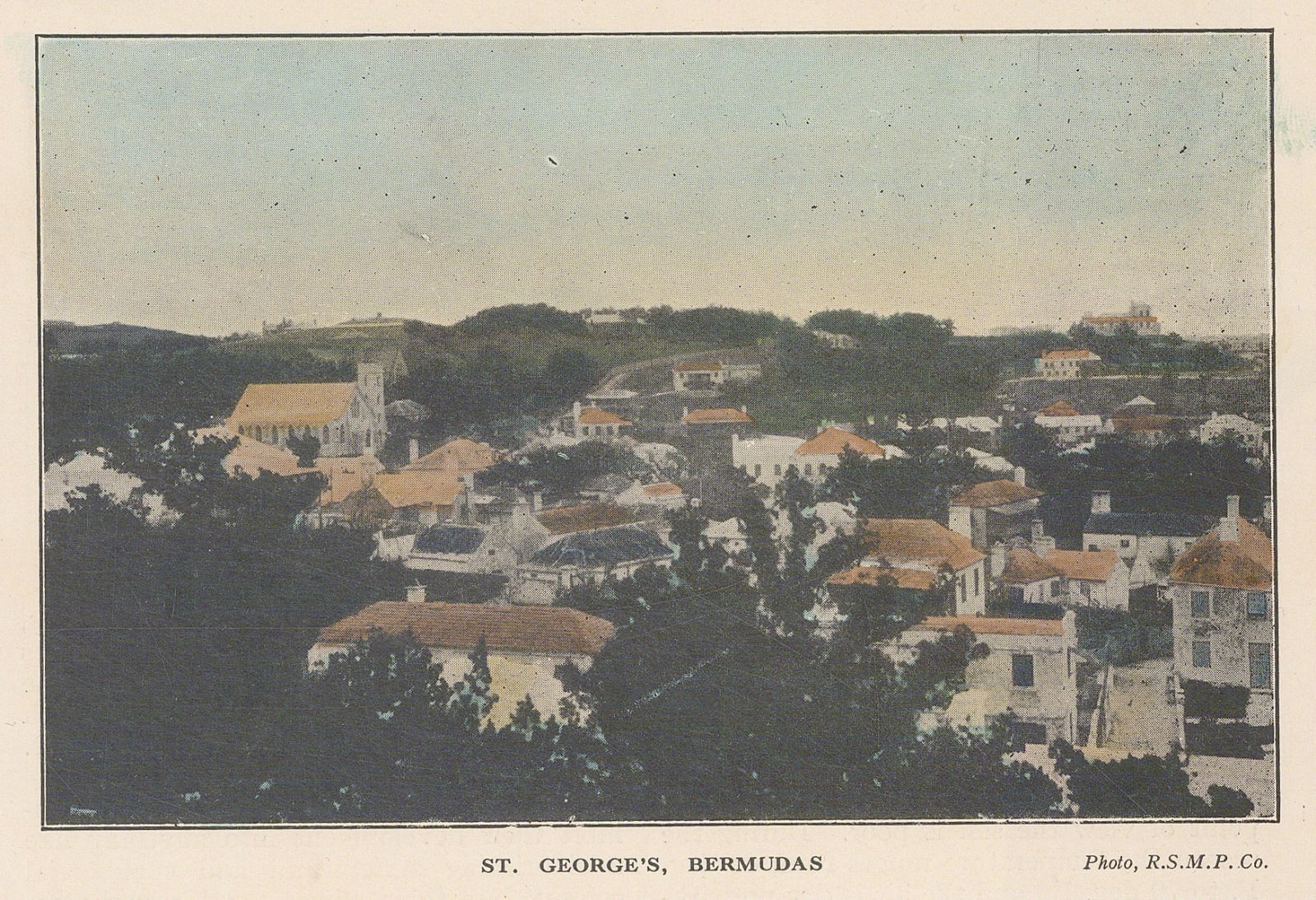 R.M.S.P. Co., Bermuda - St George's, 1920 c.