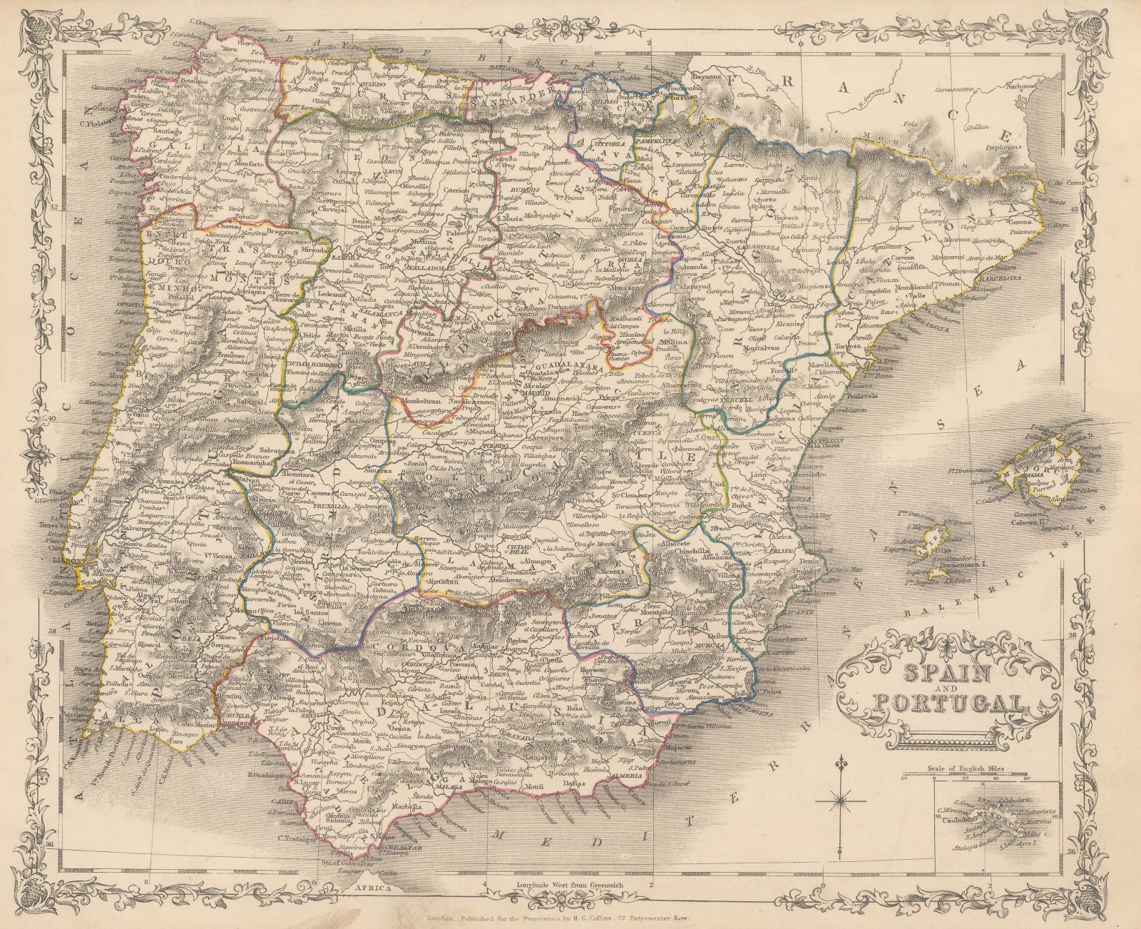 Henry George Collins, Spain and Portugal, 1850 c.