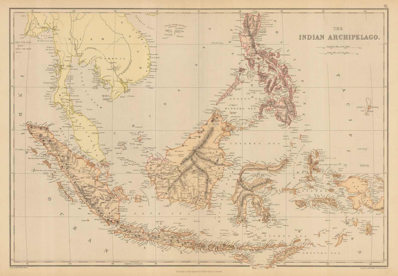 Blackie & Son, Sumatra, Borneo, and the Philippines, 1870 c.