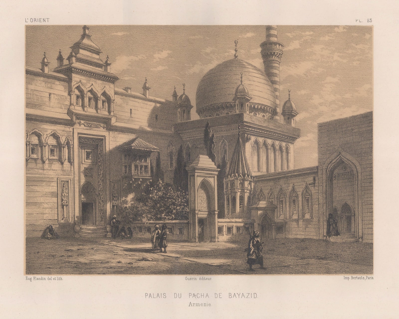 Eugene Flandin, Turkey - Doğubayazıt (Beyazit), 1842