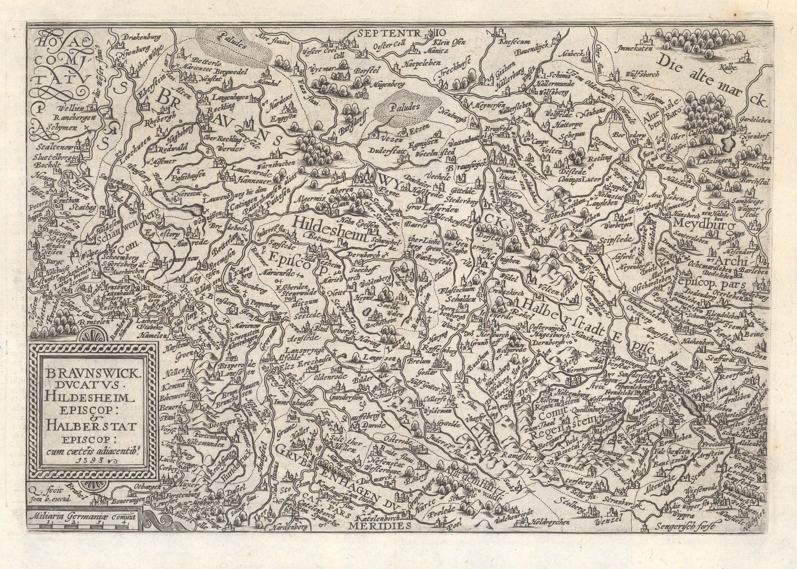 Matthias Quad, Duchy of Brunswick, 1609