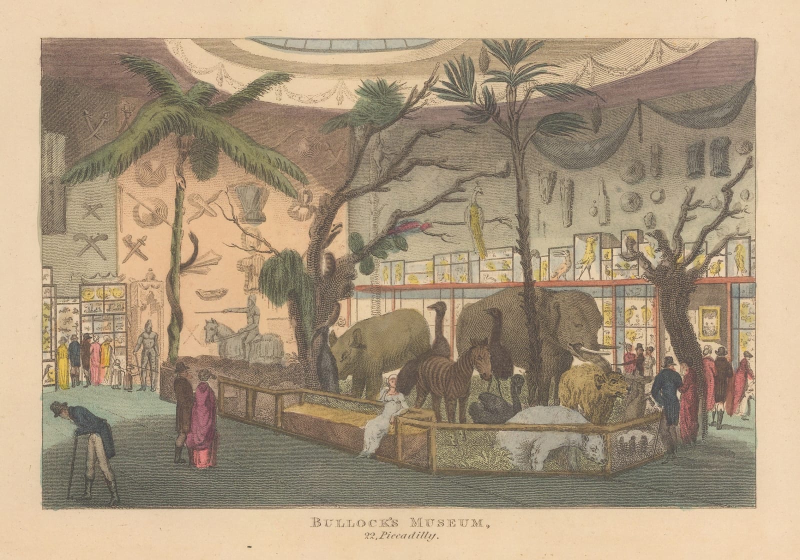John Papworth, London - Bullock's Museum Interior, 1816