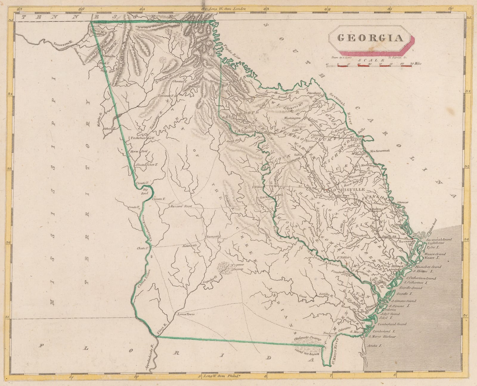 Thomas and Andrews, Georgia, 1805