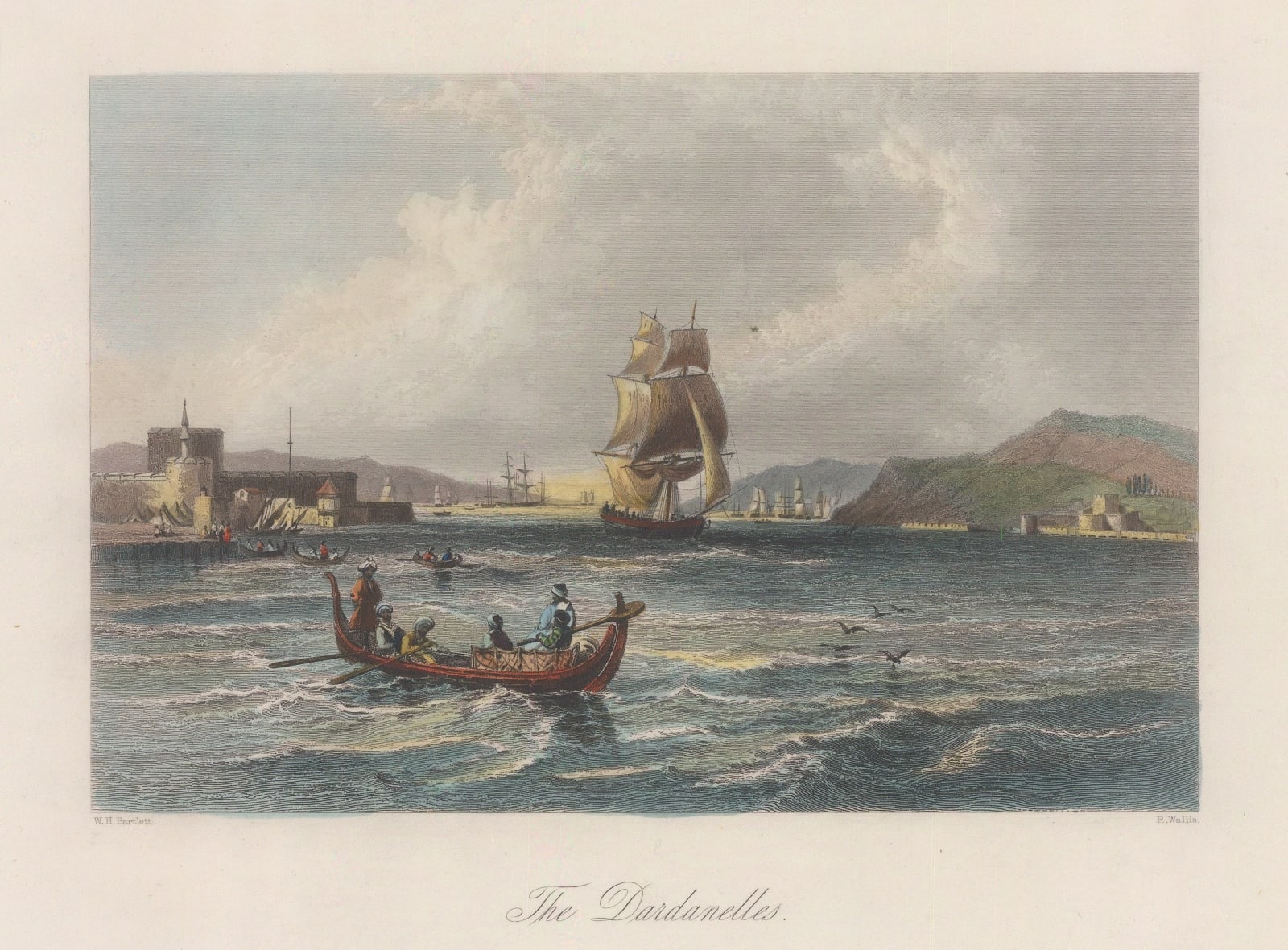 William Bartlett, Turkey - Dardanelles, 1838