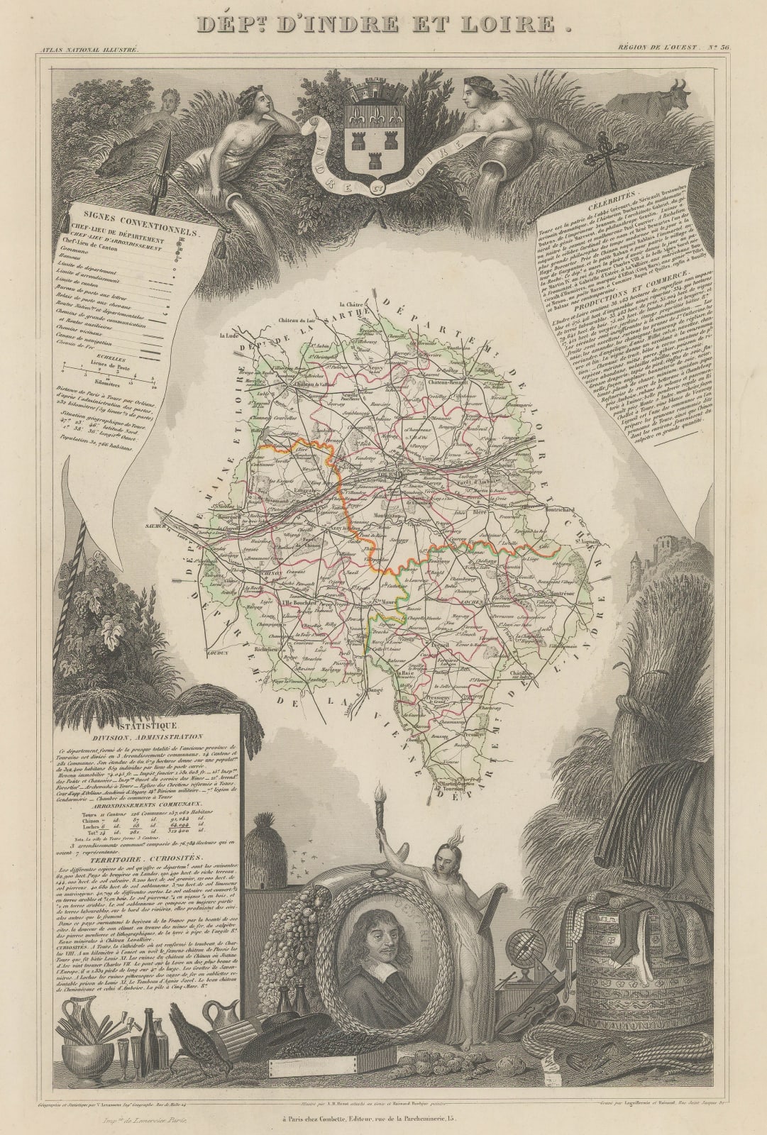 Victor Levasseur, Indre-et-Loire, 1847