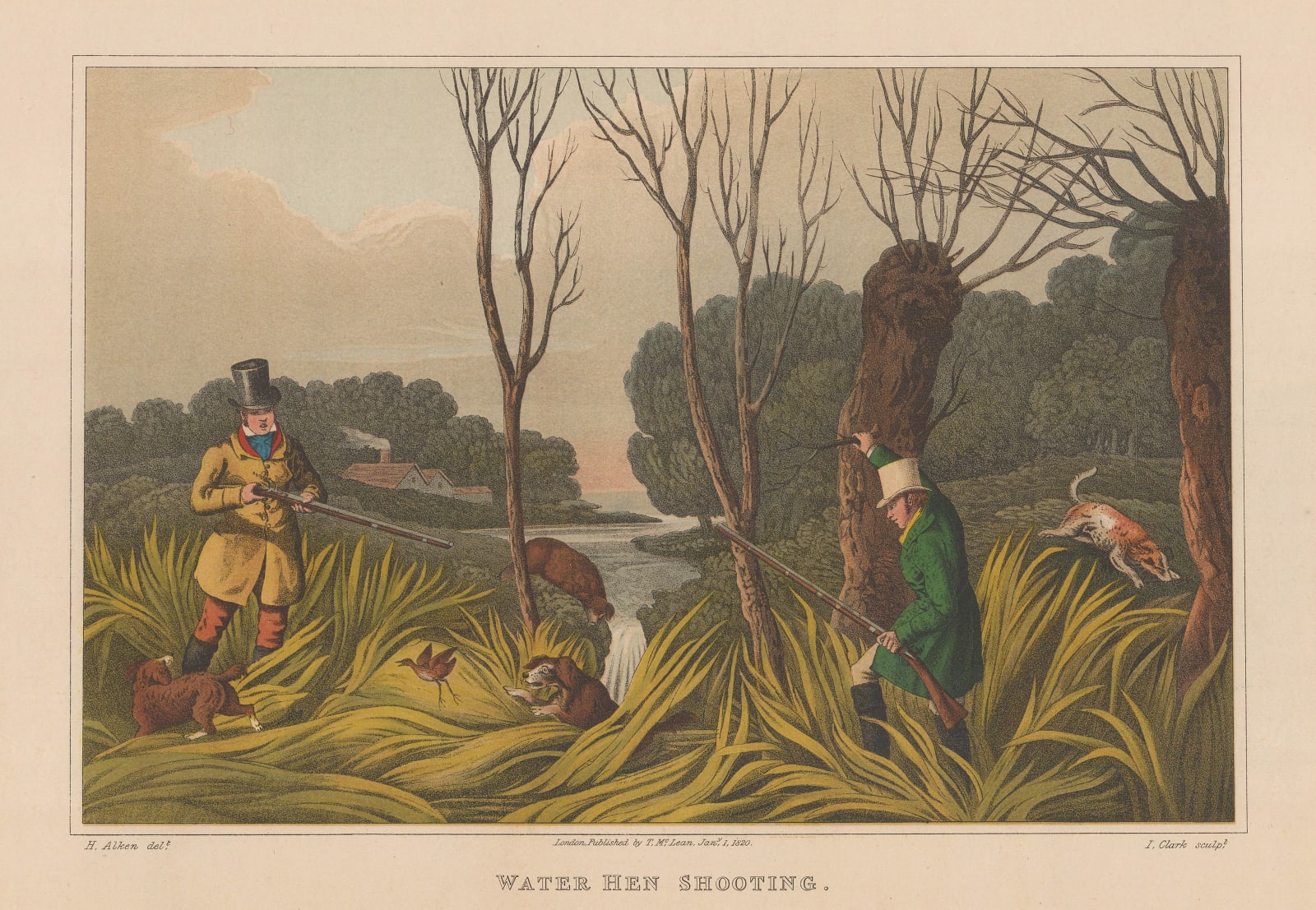 Henry Thomas Alken, Shooting - Water Hen Shooting, 1903