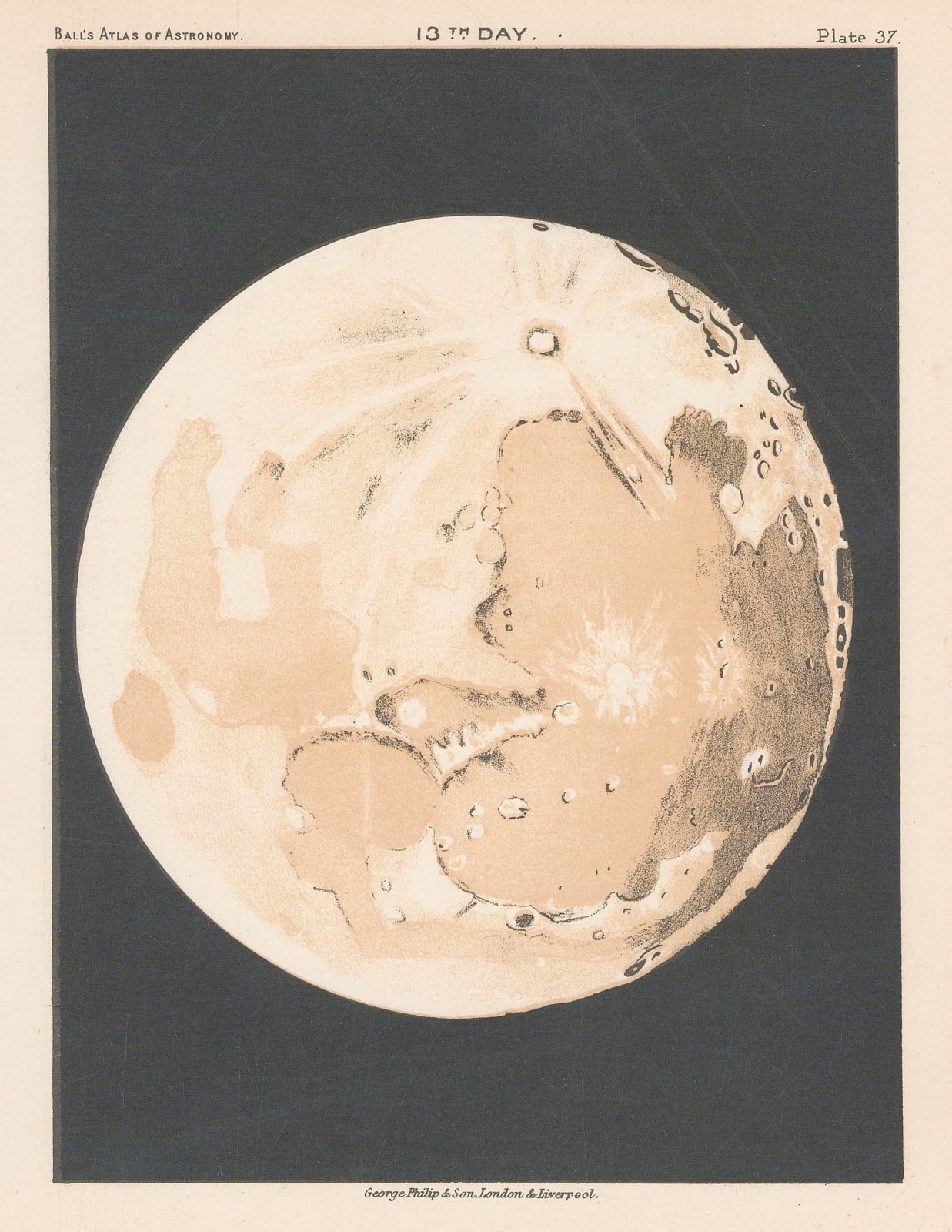 Sir Robert Stawell Ball, 13th Day [Moon Phase], 1893