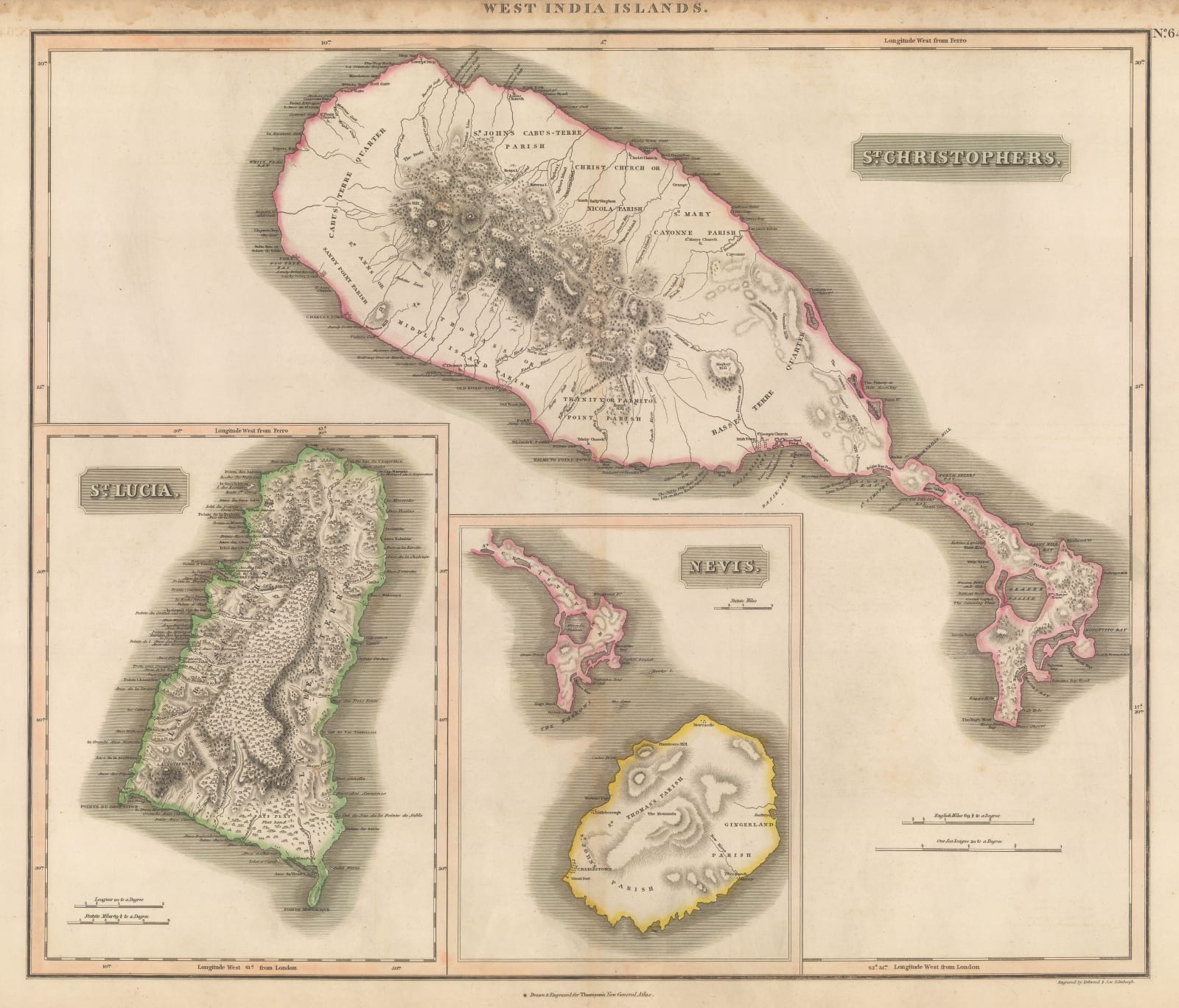 John Thomson, St. Lucia, St. Kitts, and Nevis, 1817