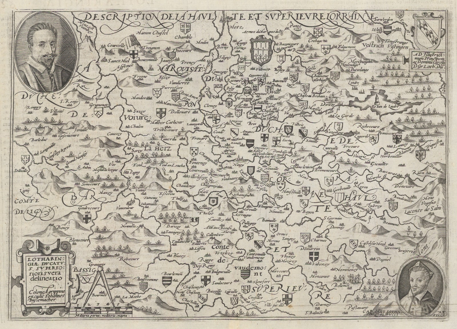 Matthias Quad, Lorraine, 1609
