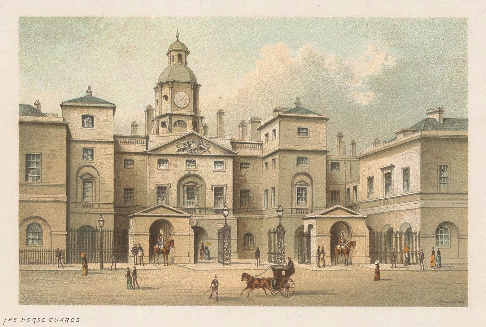 Thomas Nelson, London - Horse Guards, 1889