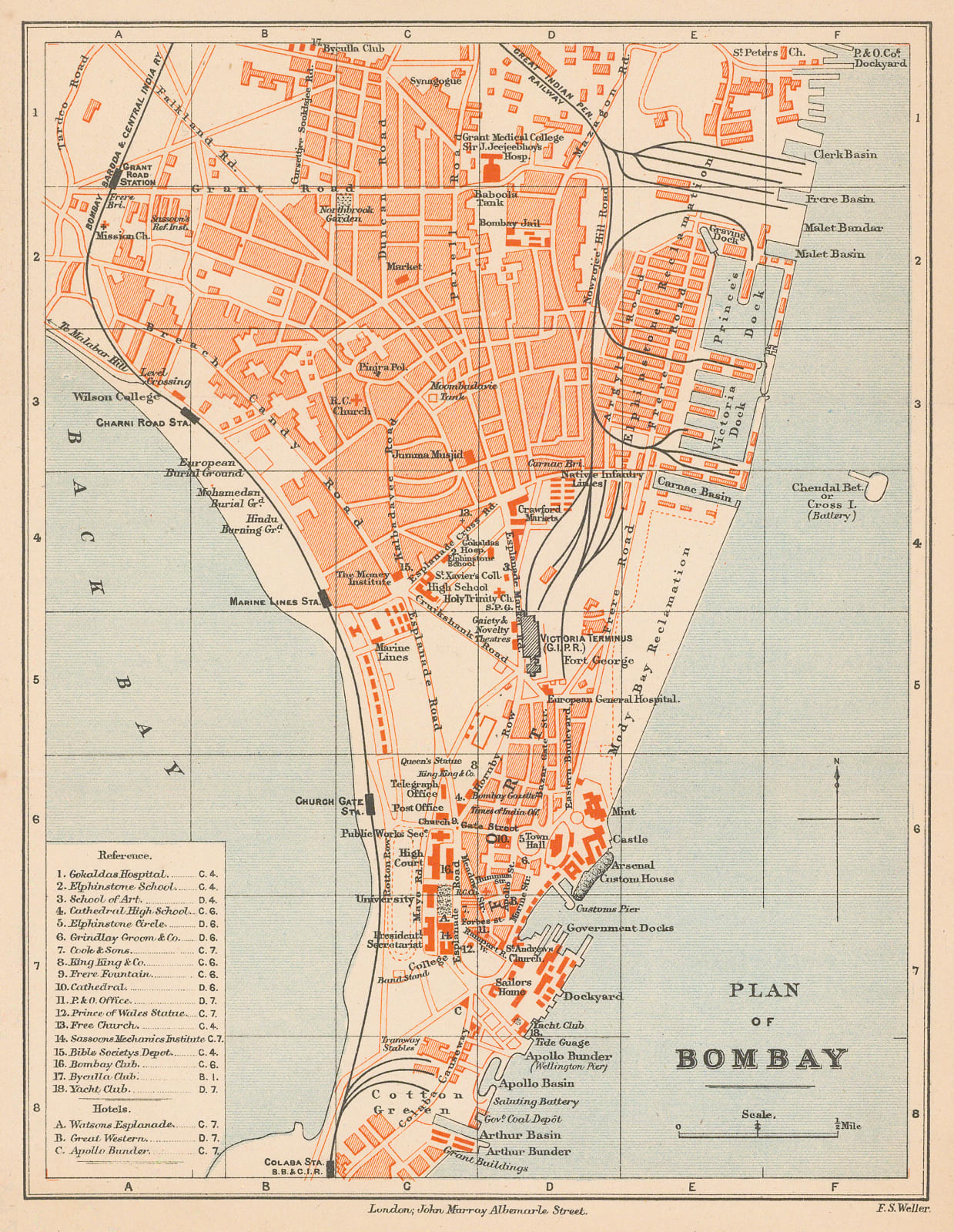 Edward Weller, Mumbai, 1892