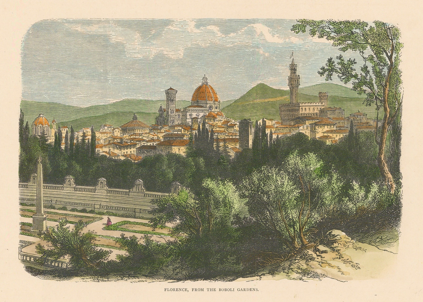 Geoffry Garnier, Italy - Florence, 1876