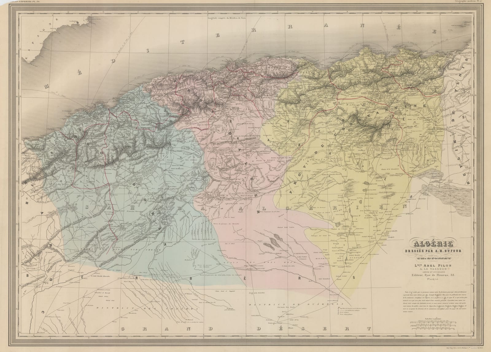 Victor Levasseur, Algérie (Northern Algeria), 1860 c.