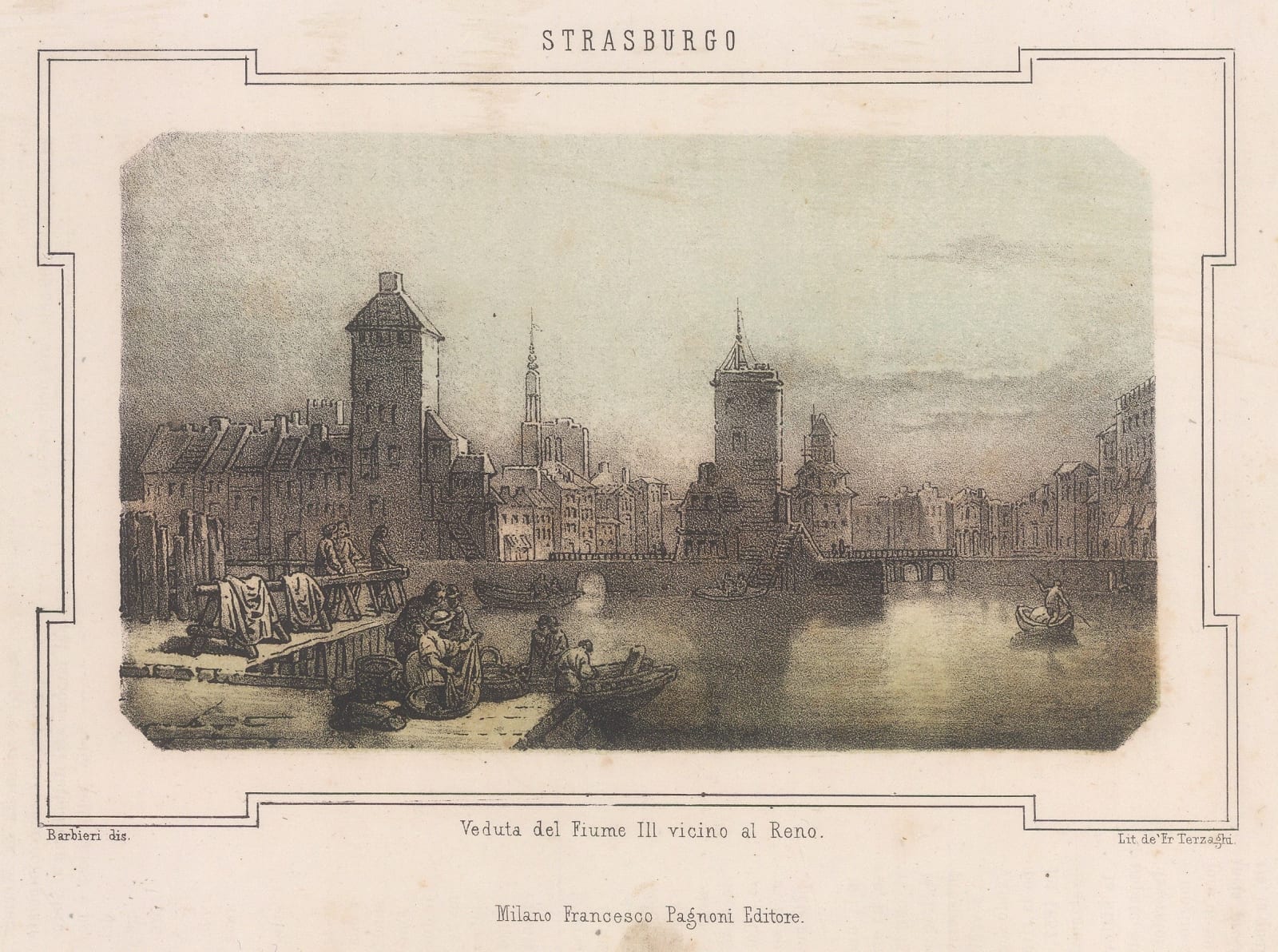Francesco Pagnoni, France - Strasbourg, 1850 c.