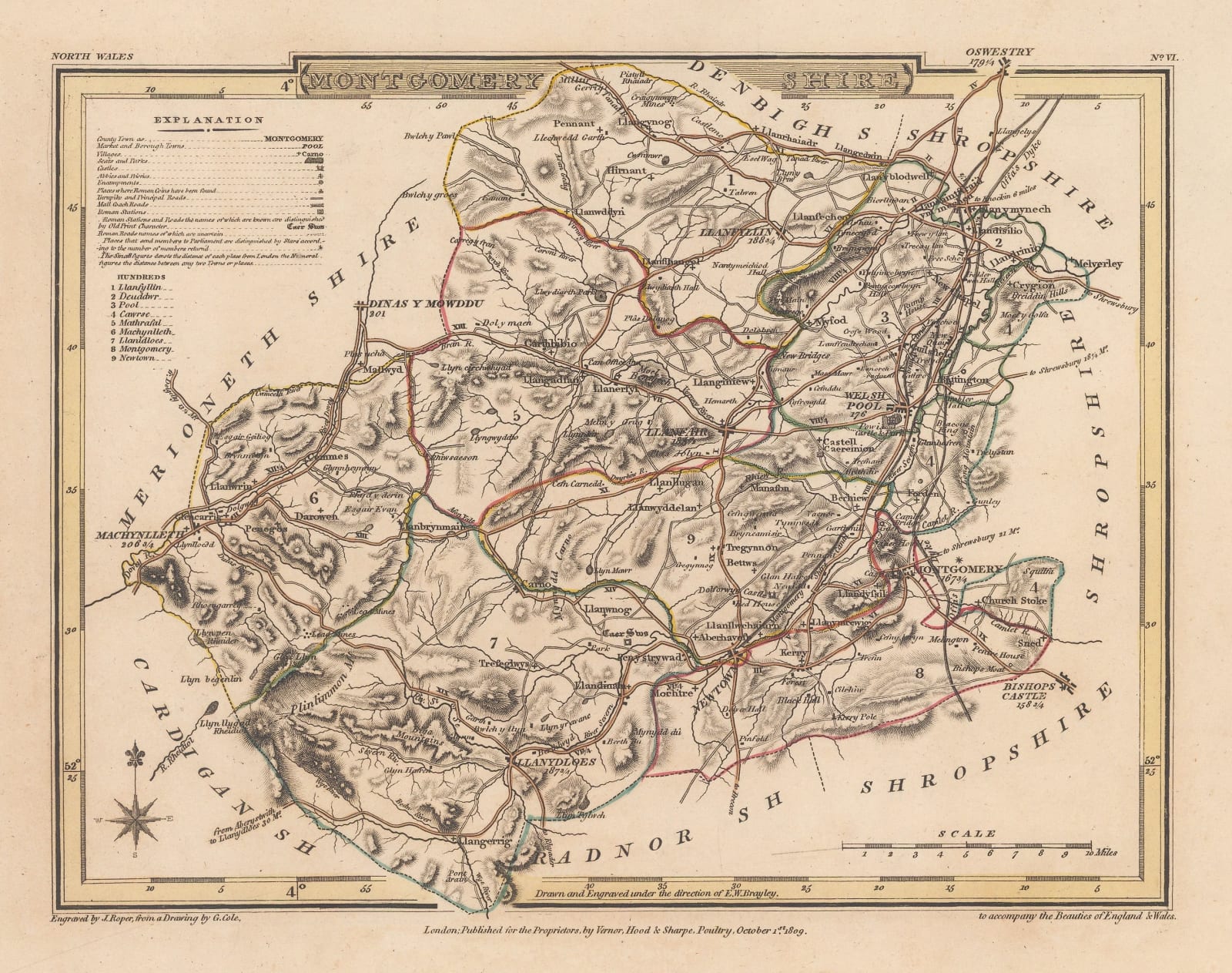 Cole & Roper, Montgomeryshire, 1809