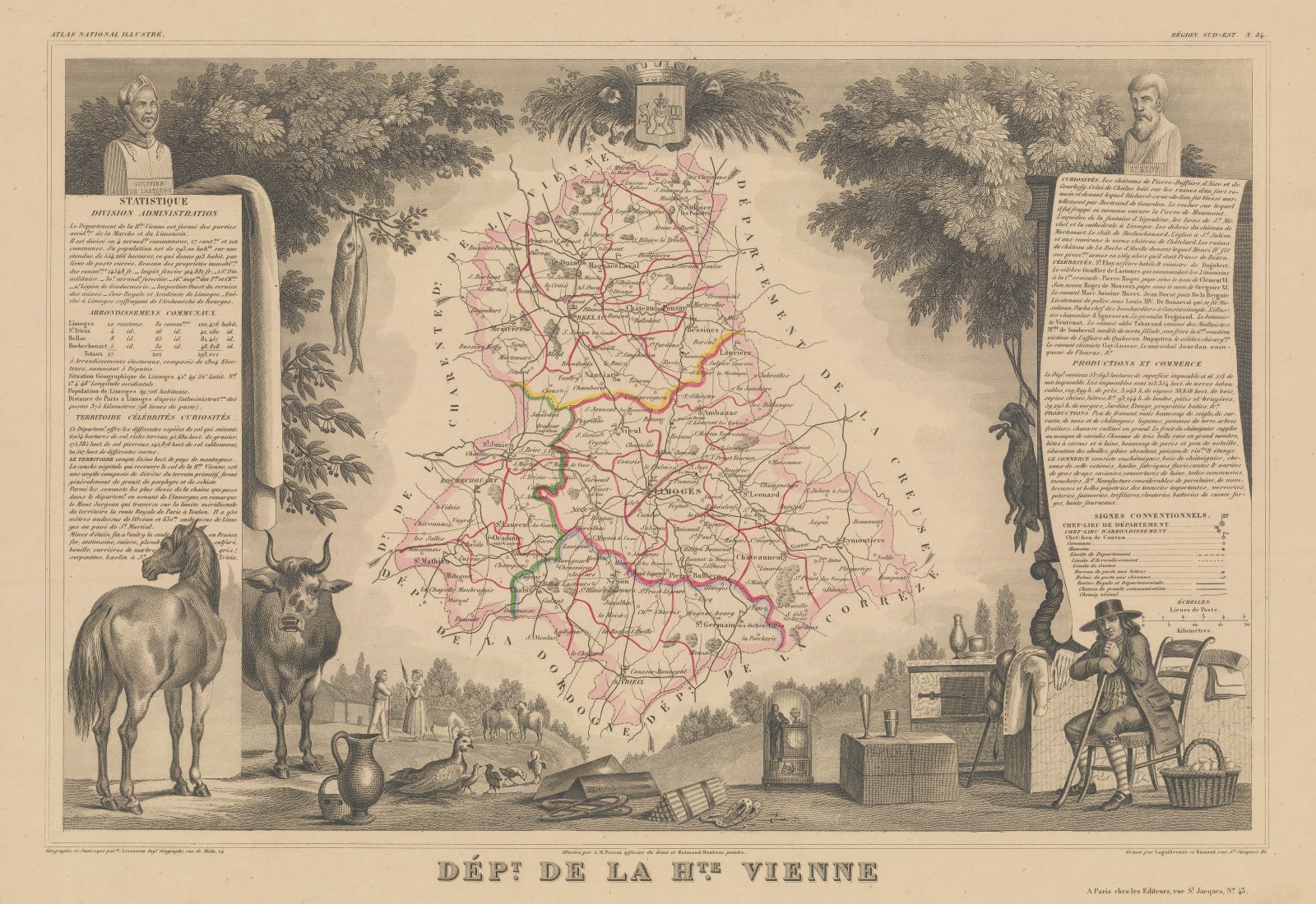 Victor Levasseur, Haute-Vienne, 1847