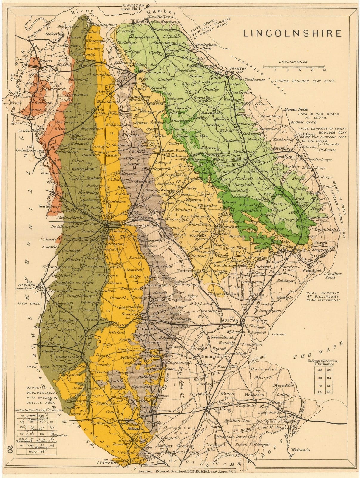 Edward Stanford, Lincolnshire, 1928