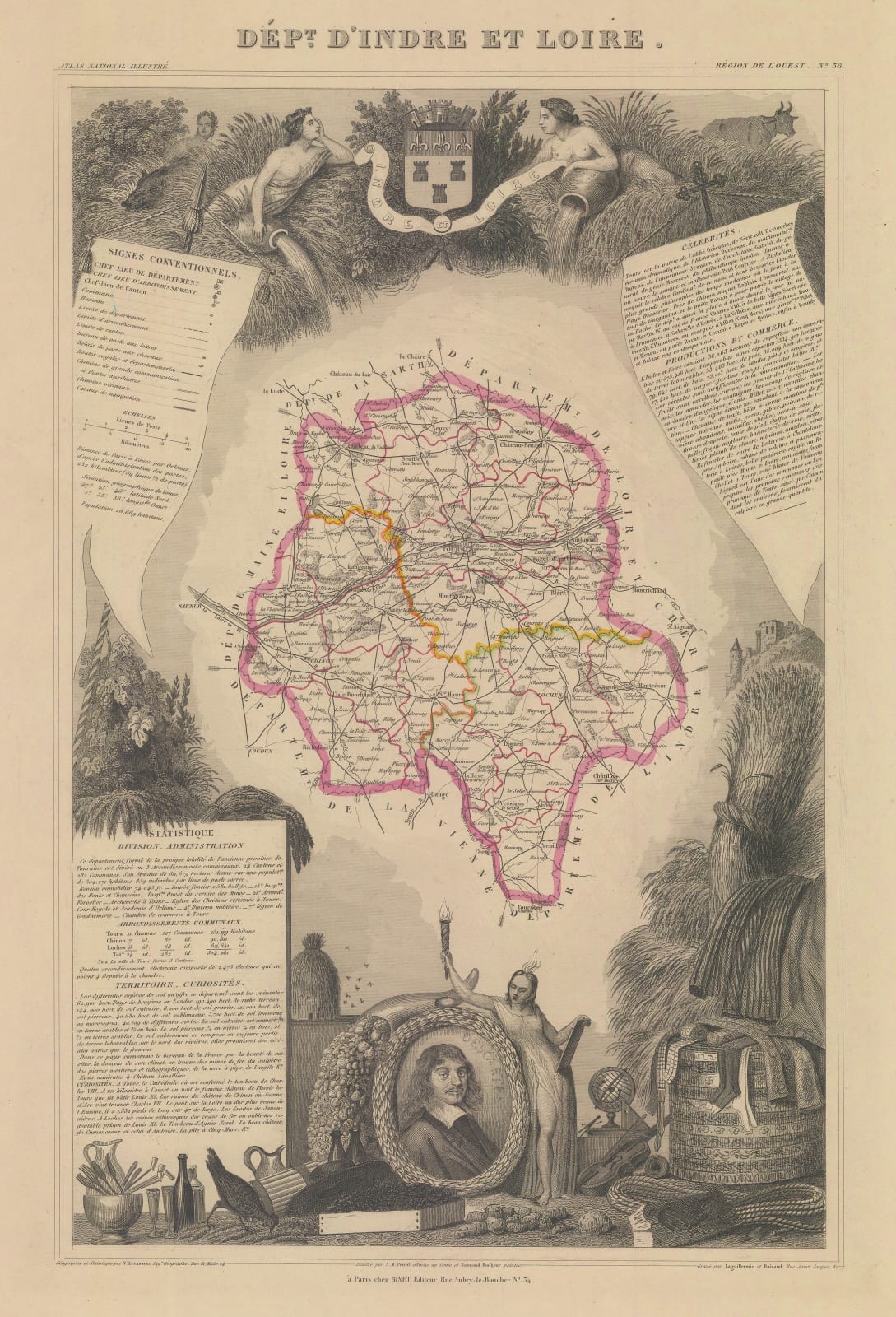 Victor Levasseur, Indre-et-Loire, 1847