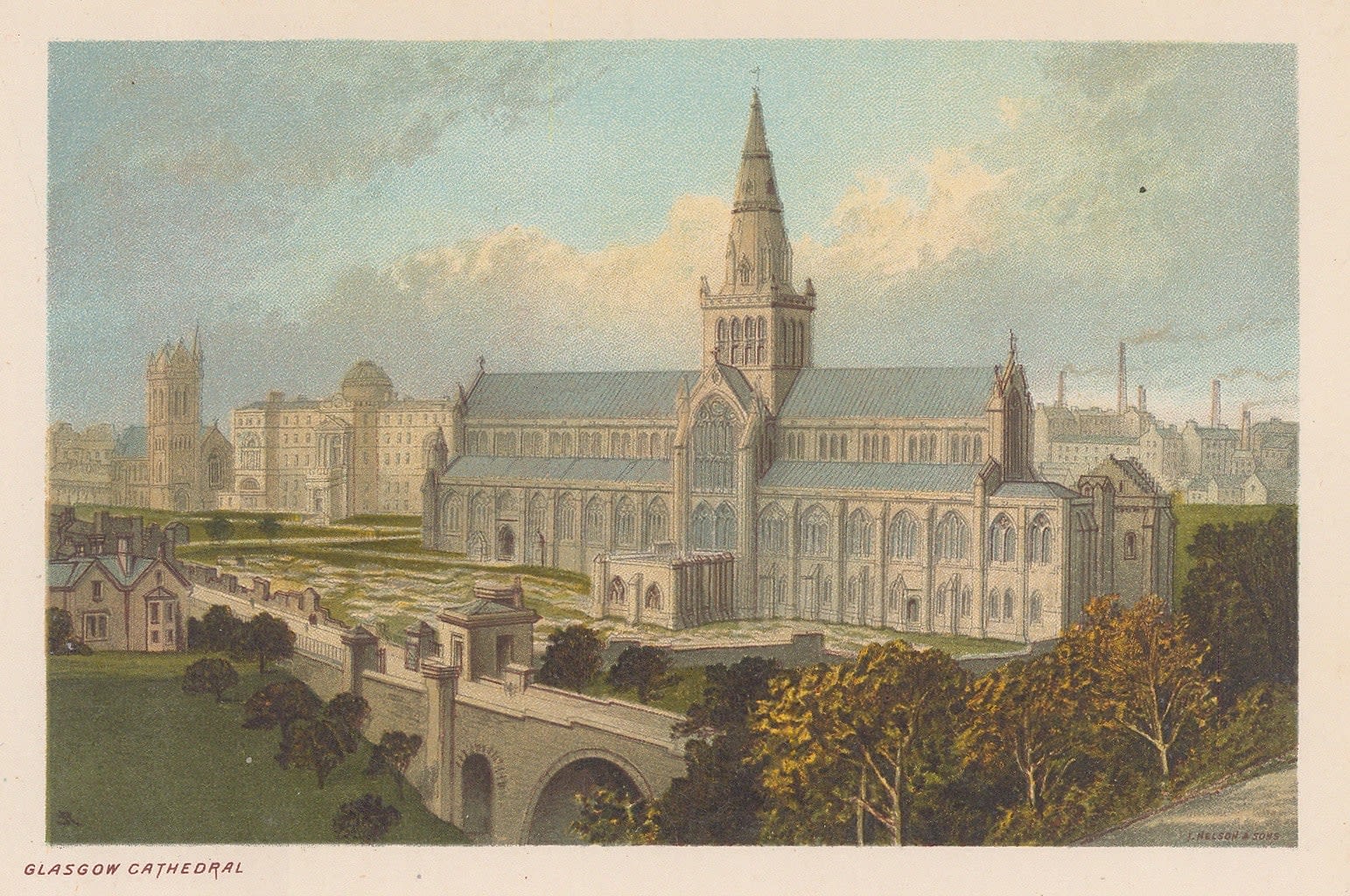 Thomas Nelson, Scotland - Glasgow, Glasgow Cathedral, 1890 c.