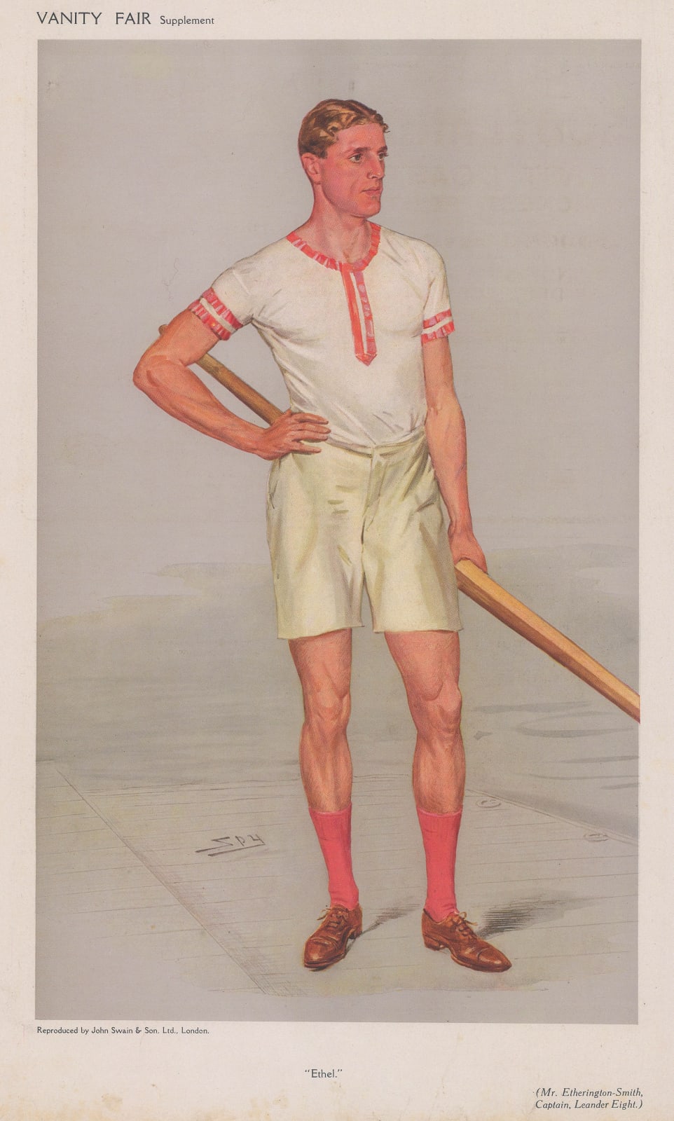 Vanity Fair, Rowing - Mr Etherington-Smith, 1900 c.