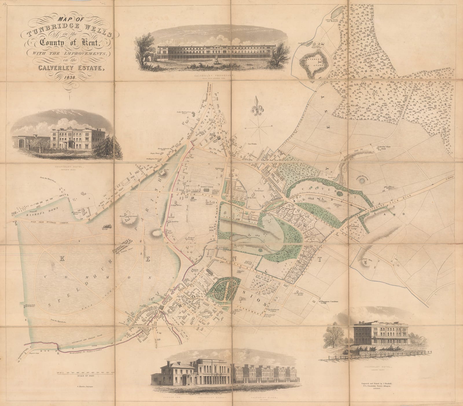 Josiah Henshall, Tunbridge Wells, 1838