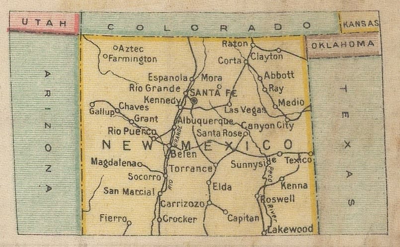 Old Mill Cigarettes, [New Mexico], 1910