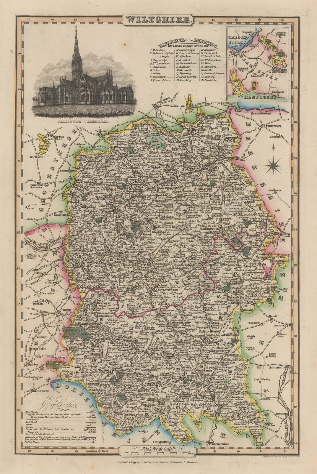 James Pigot, Wiltshire, 1840 c.