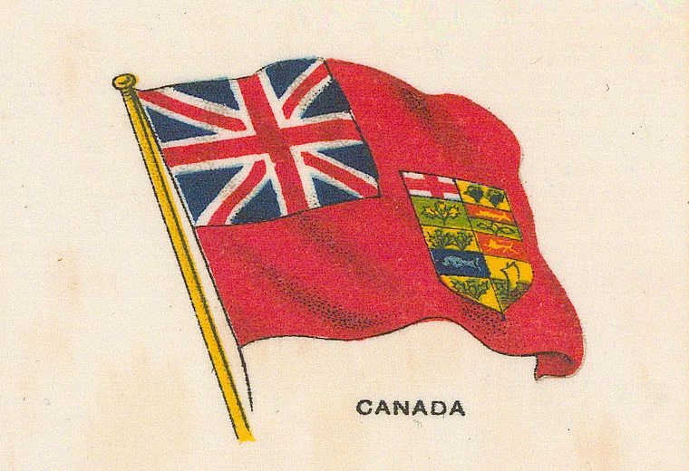 Kensitas Cigarettes, Flags - Canada, 1920 c.