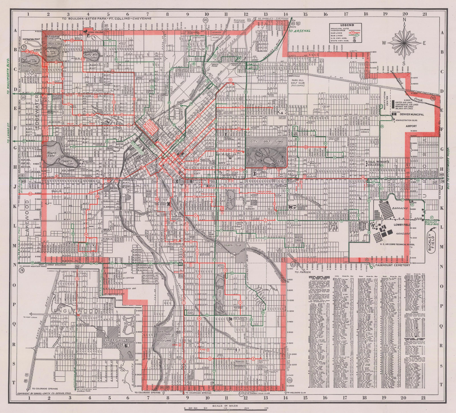 Daniel-Smith Co., Denver, 1950 c