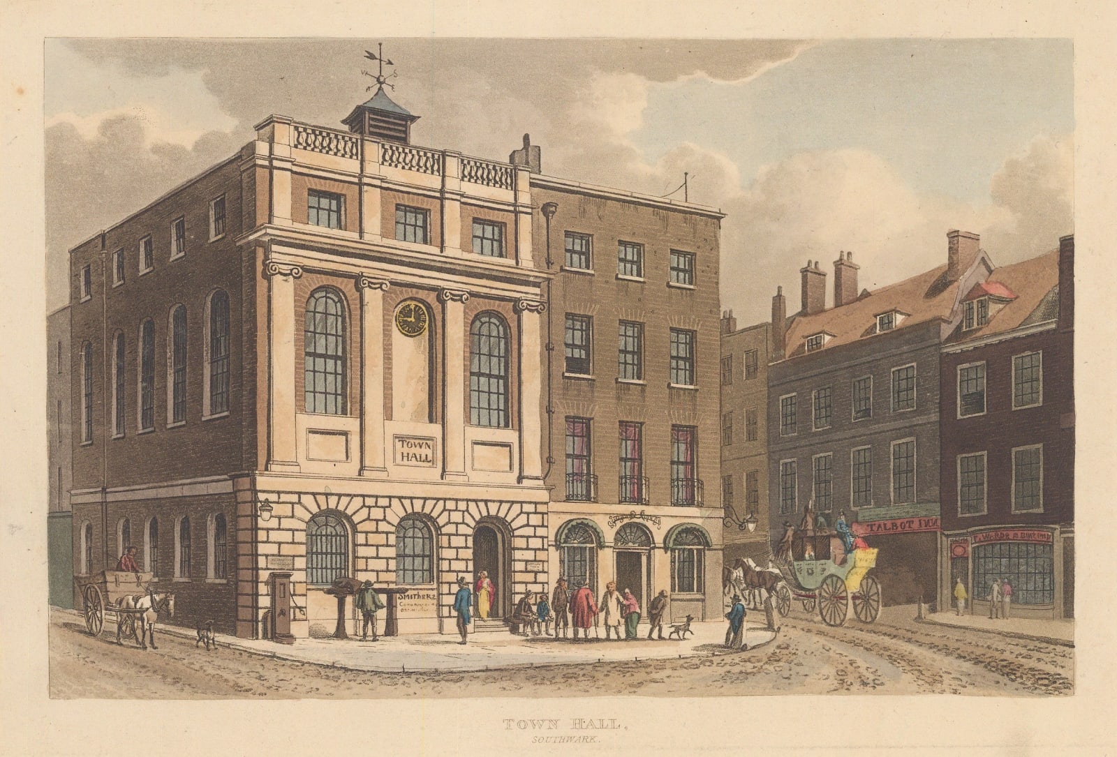 John Papworth, London - Southwark, 1816