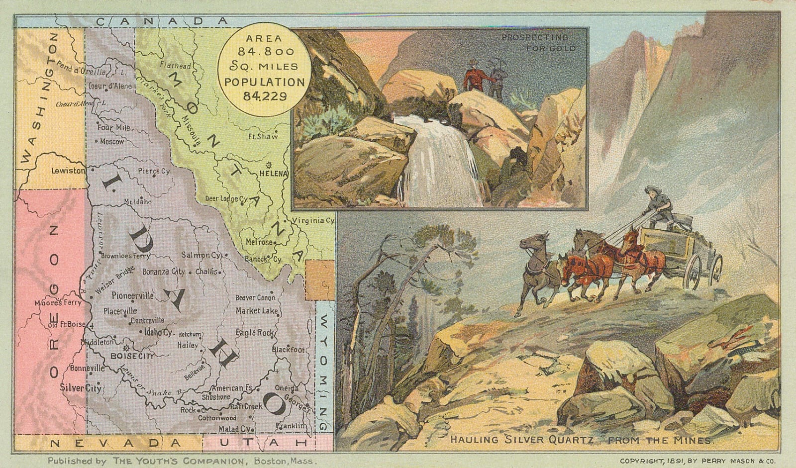 Perry Mason & Co., Idaho, 1891