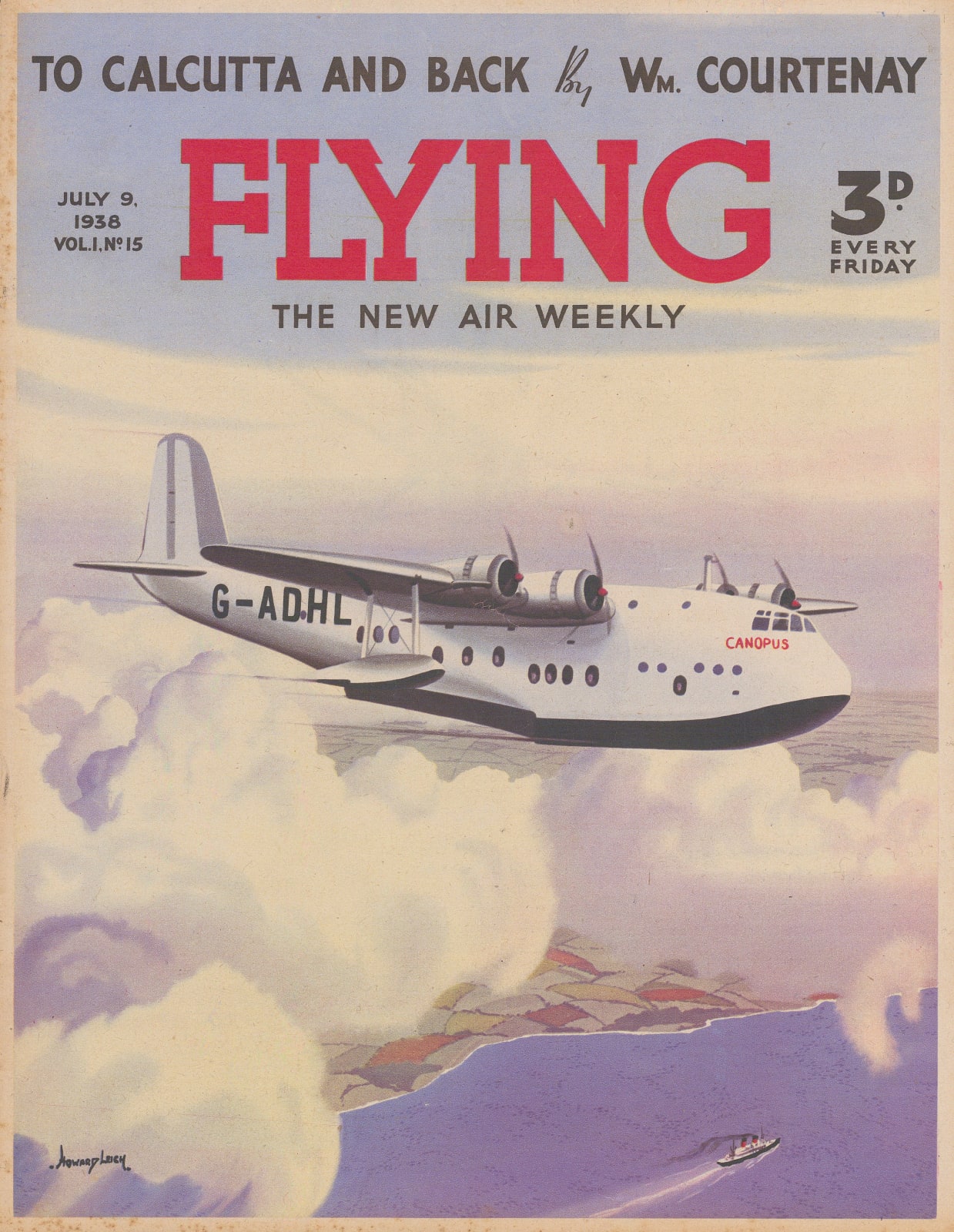 Flying Magazine, Aviation - Empire Flying Boat, 1938