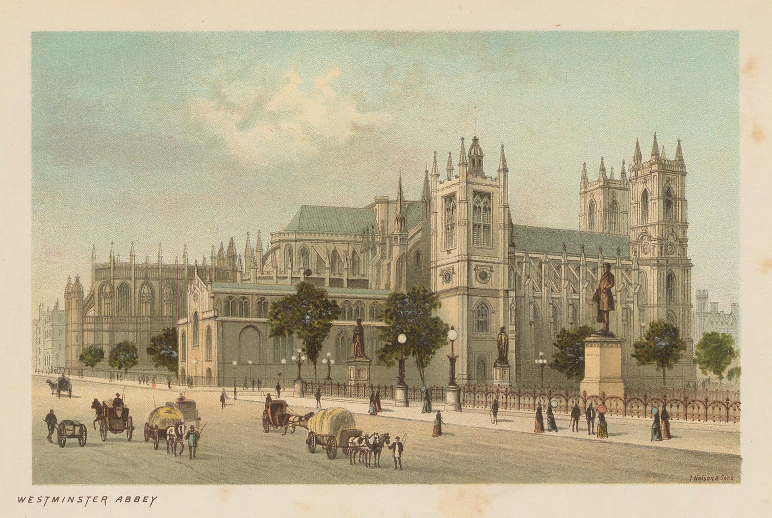 Thomas Nelson, London - Westminster Abbey, 1889