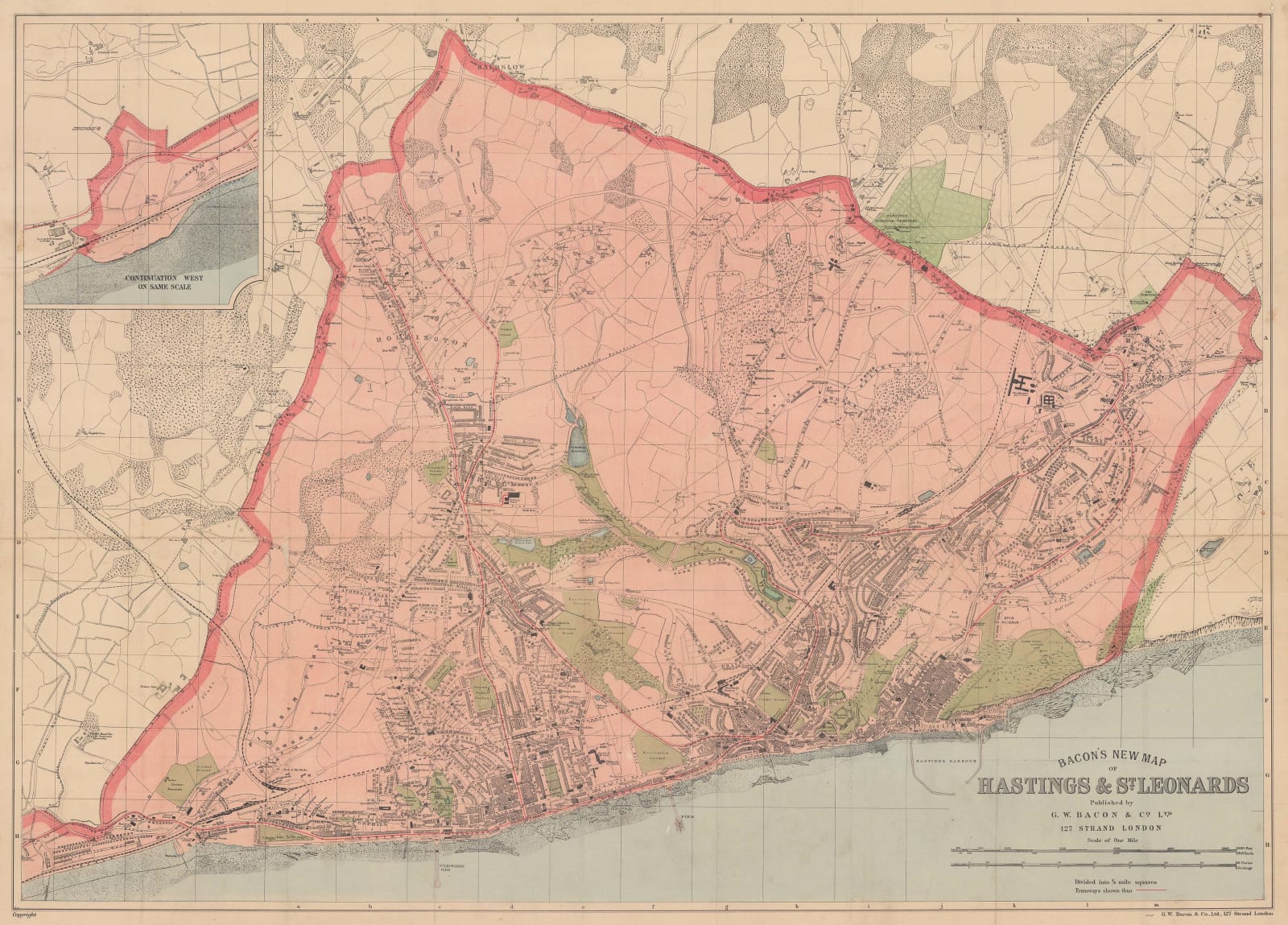 George W. Bacon, Hastings & St Leonards, 1910 c.
