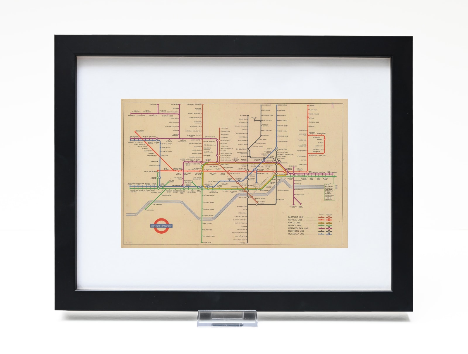 Harry Beck, London Underground Map, 1951
