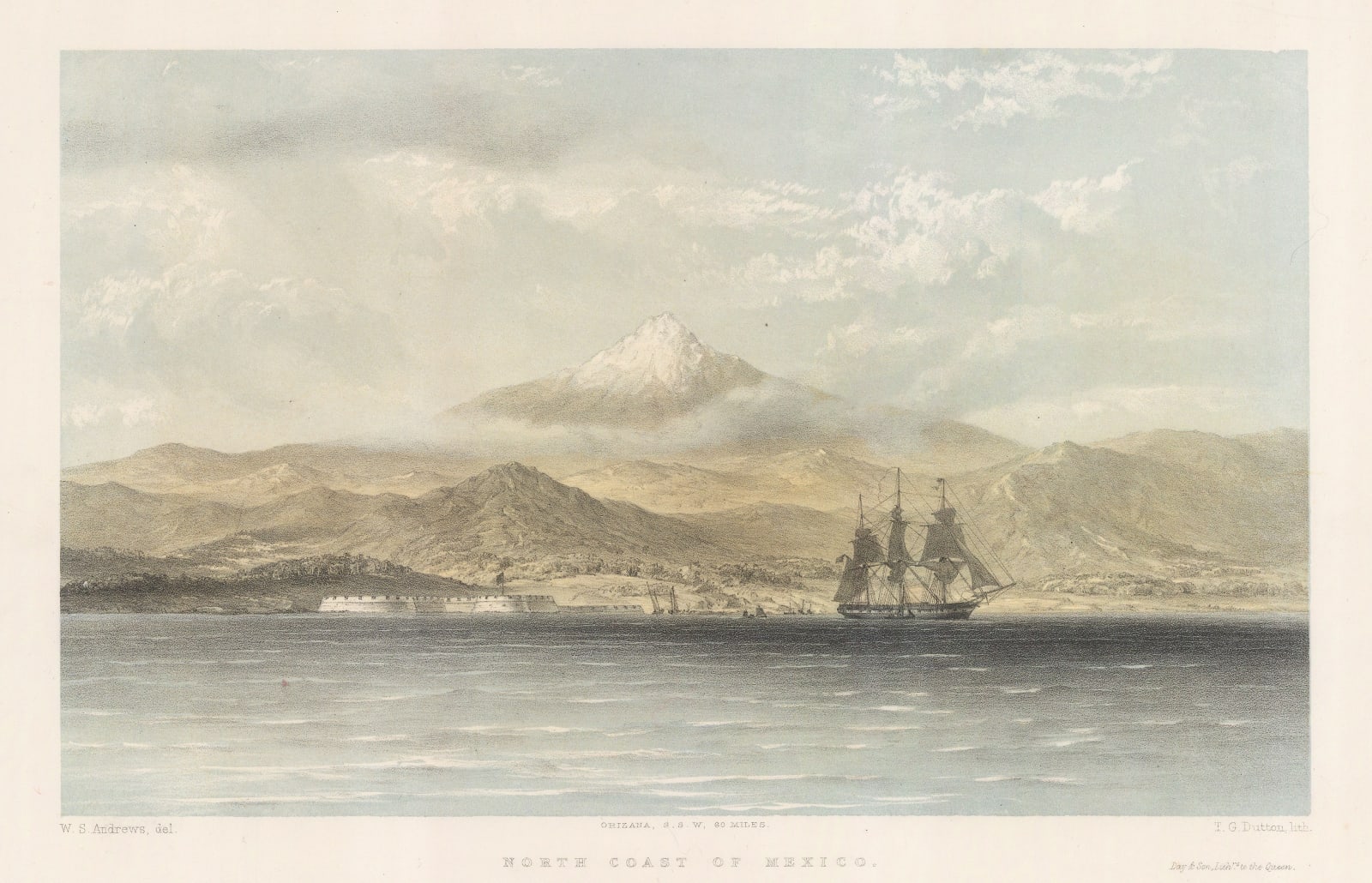 Capt. W. S. Andrews, Mexico - Pico de Orizaba, 1860