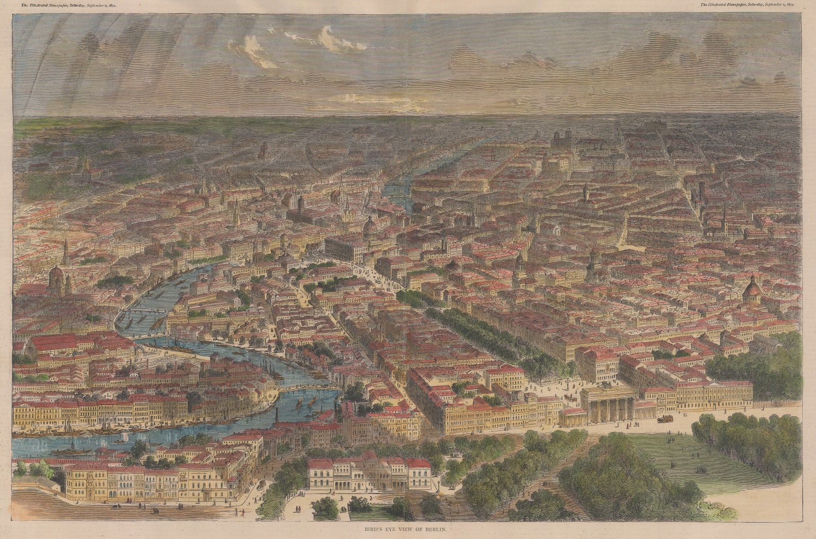 The Illustrated News, Germany - Berlin, 1871