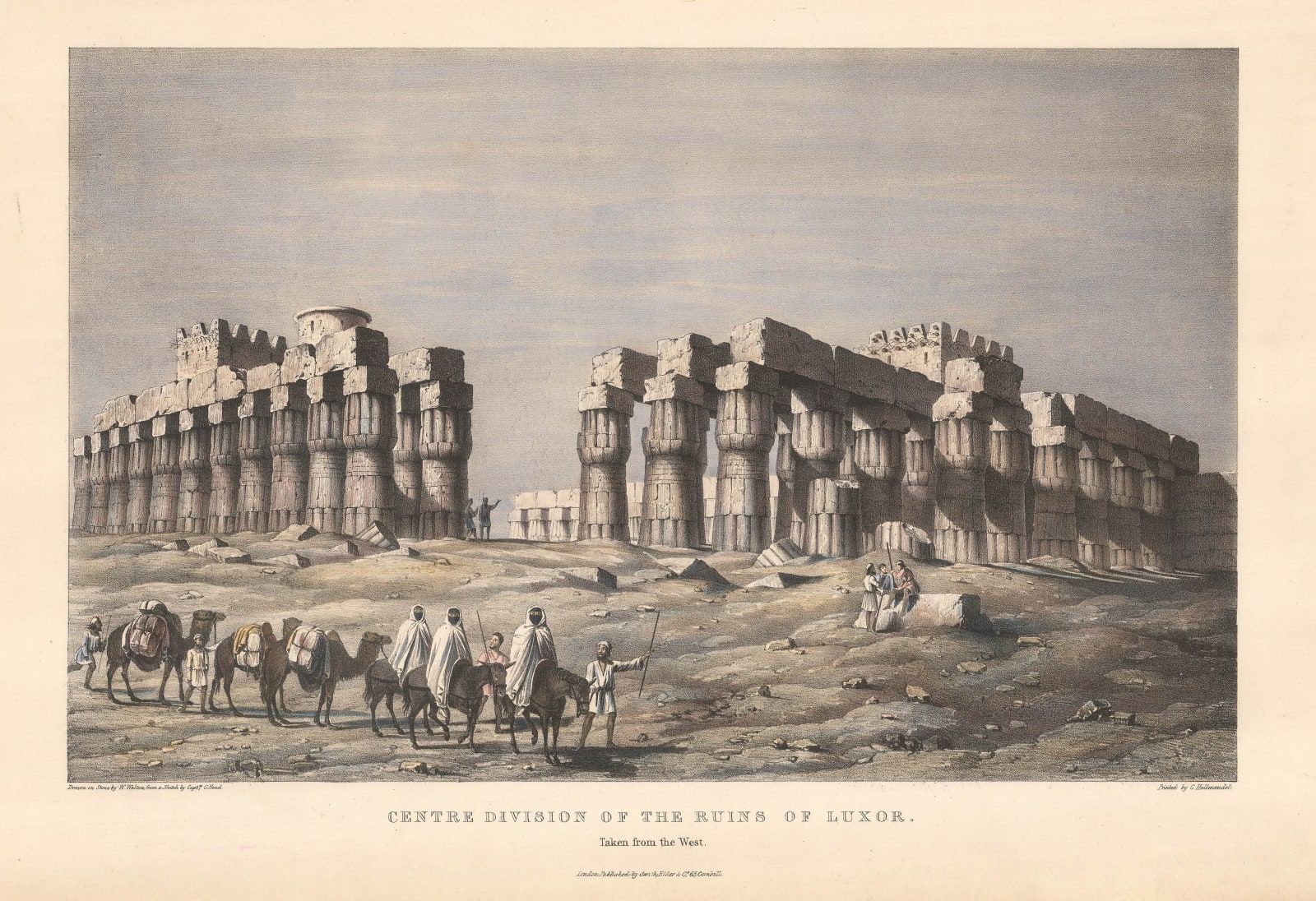 Capt. Charles Franklin Head, Egypt - Luxor, 1833