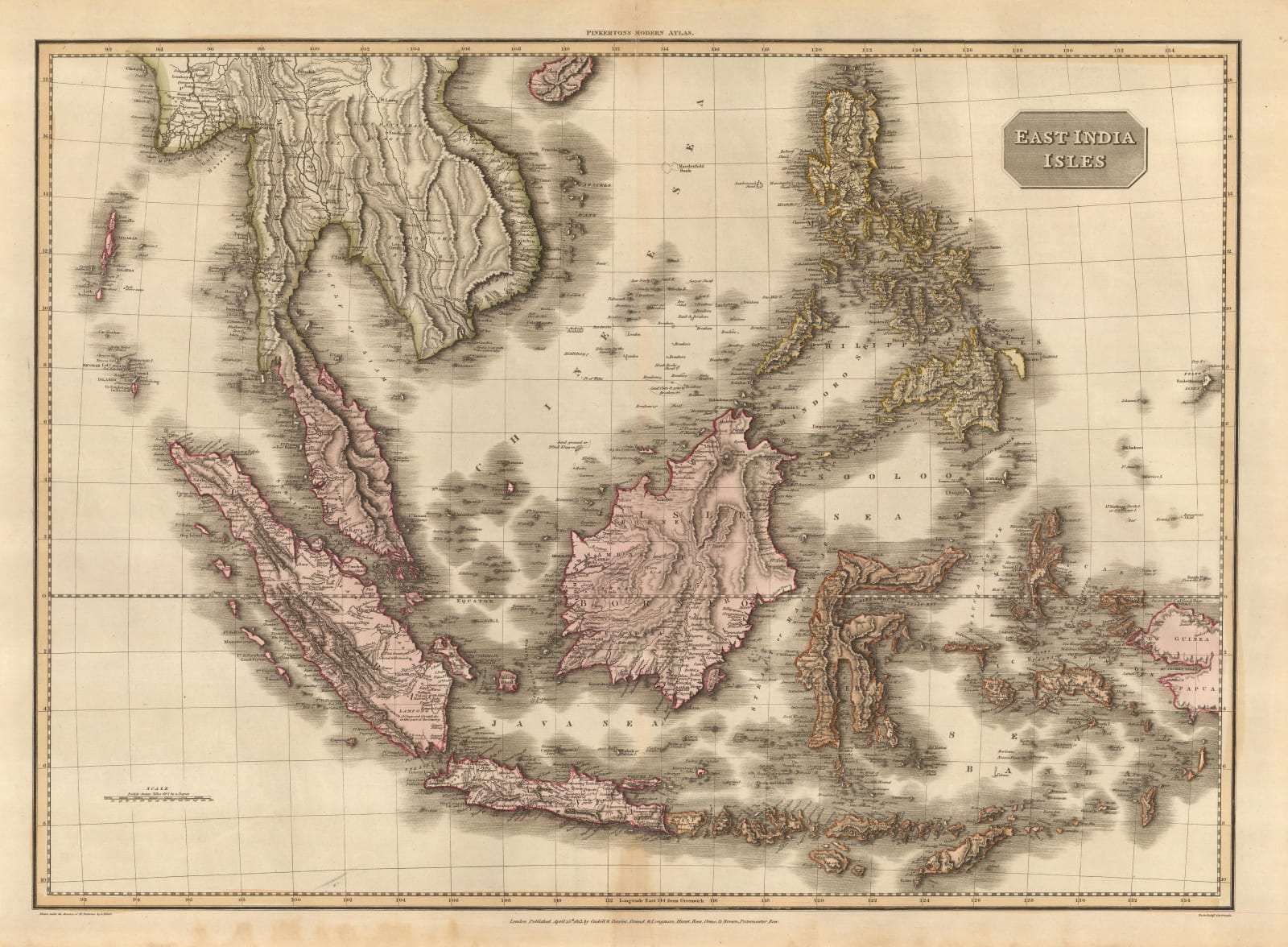 John Pinkerton, East India Isles, 1813