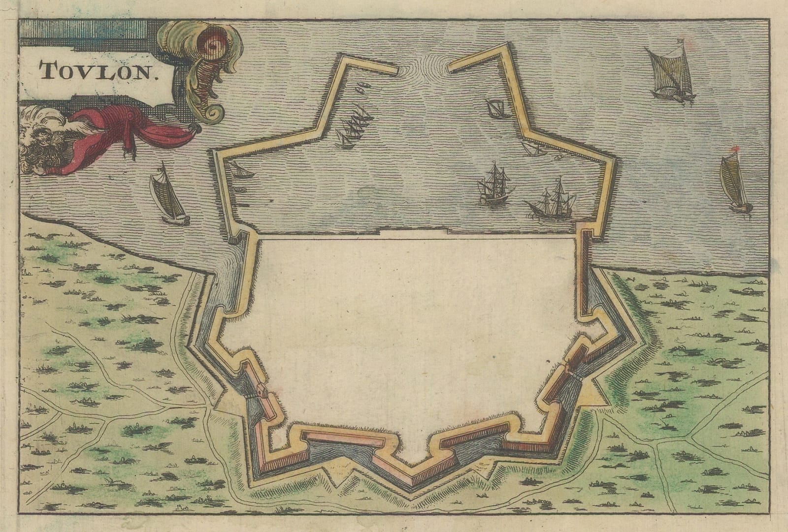 Alexis-Hubert Jaillot, Toulon, 1700 c.