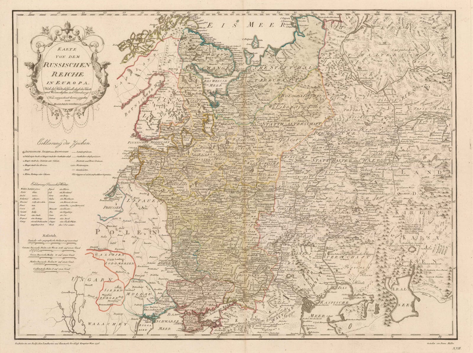 Franz Von Reilly, European Russia, 1796