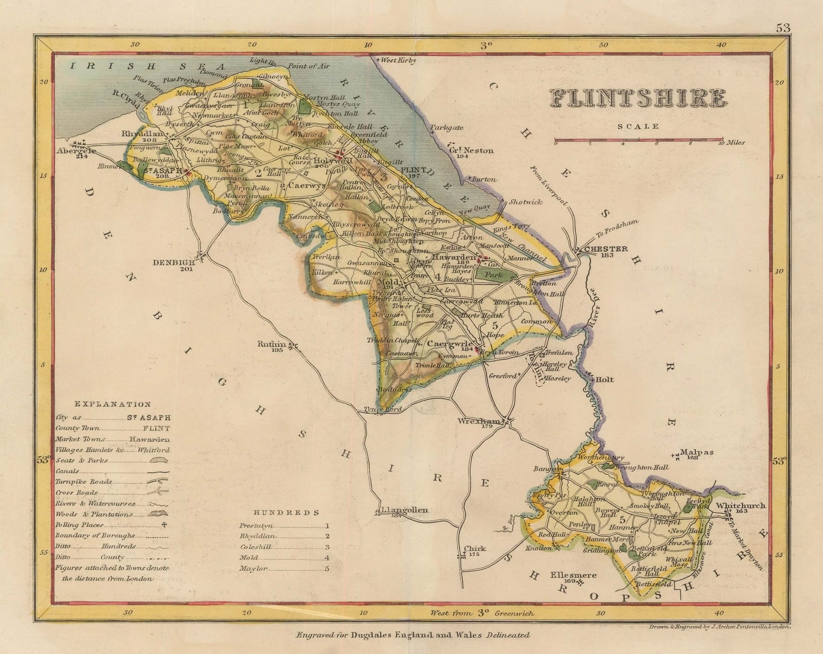 Joshua Archer, Flintshire, 1840 c.