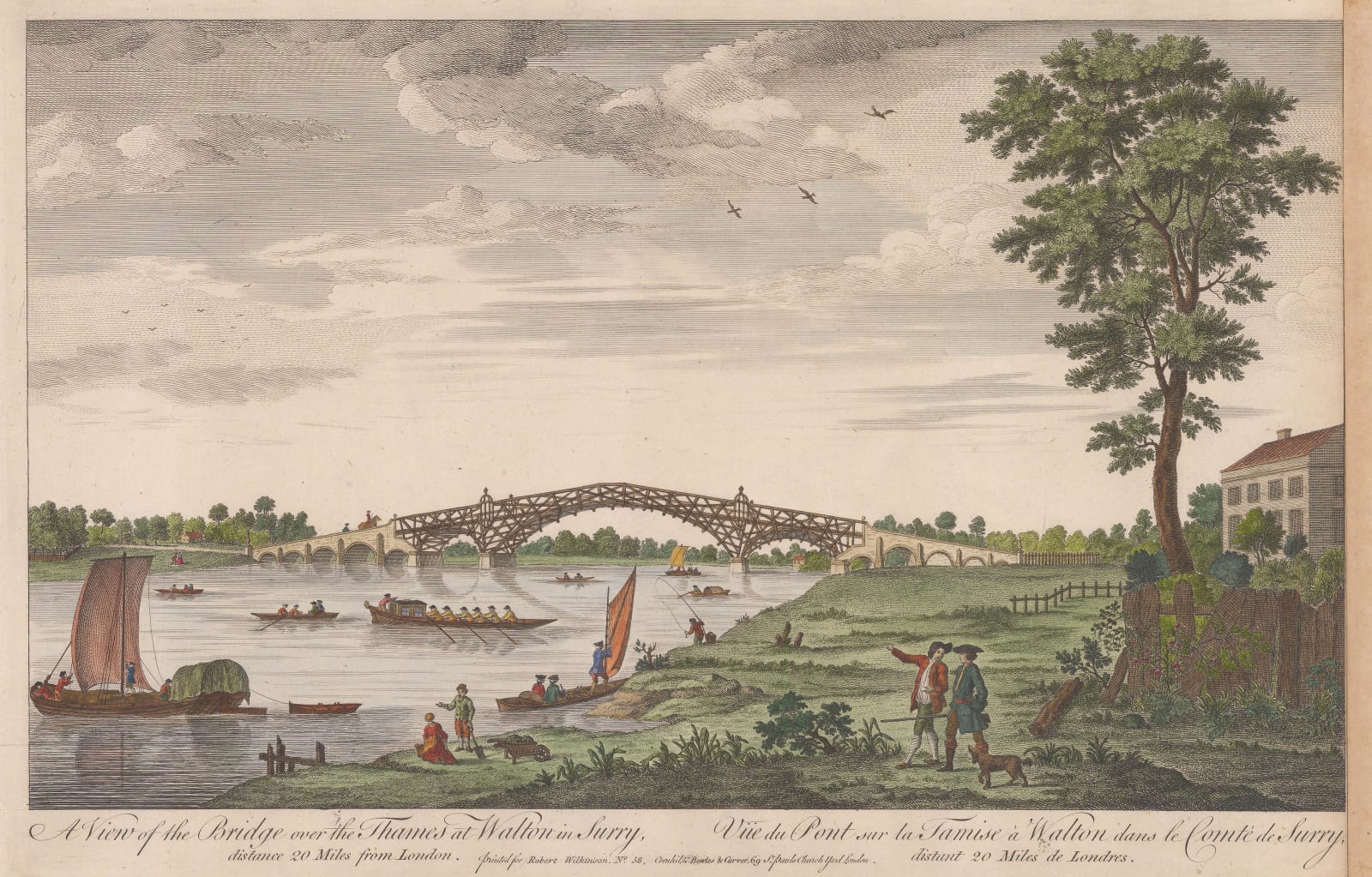 Charles Wilkinson, London - Walton-on-Thames, 1805