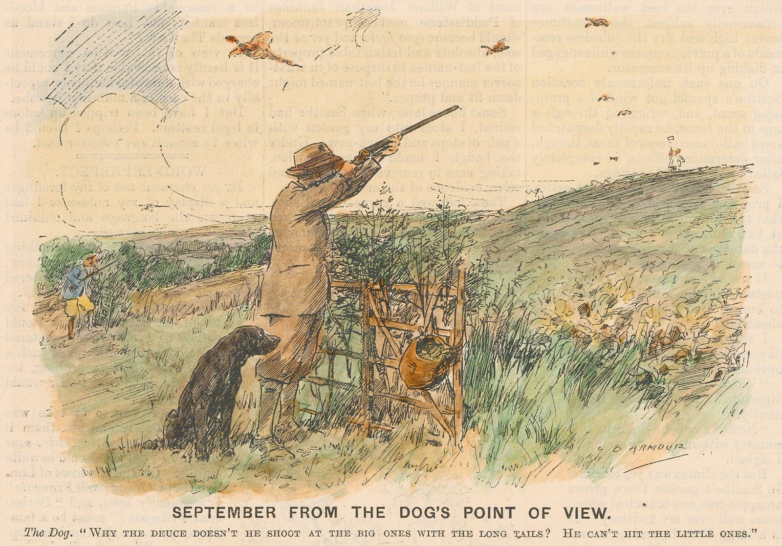 Punch, Shooting - Cartoon, 1924